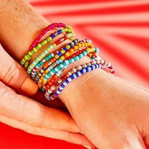 Roxanne Assoulin Patchwork Brite Set 10 Bracelets